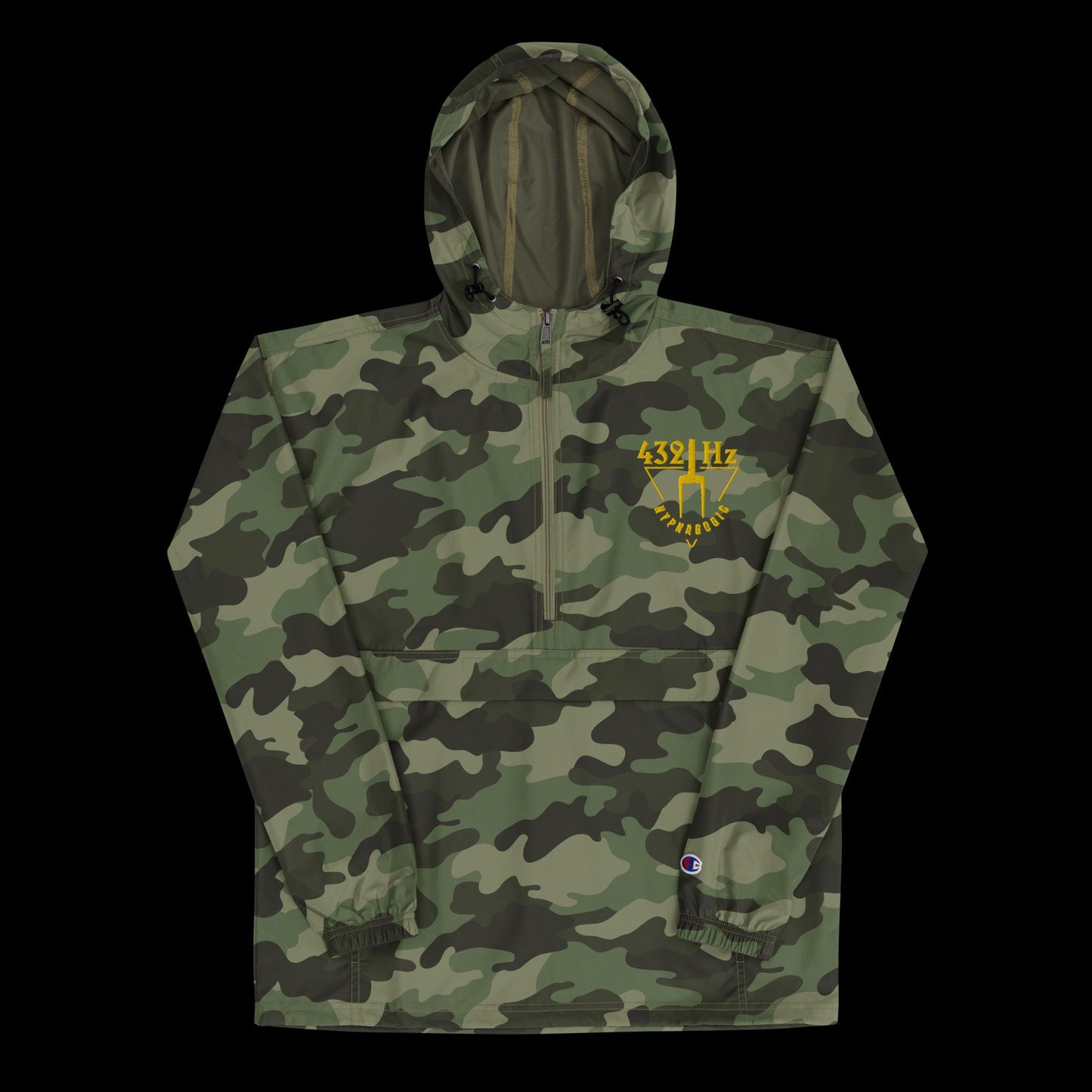 432 Hz (Embroidered Champion Packable Jacket)