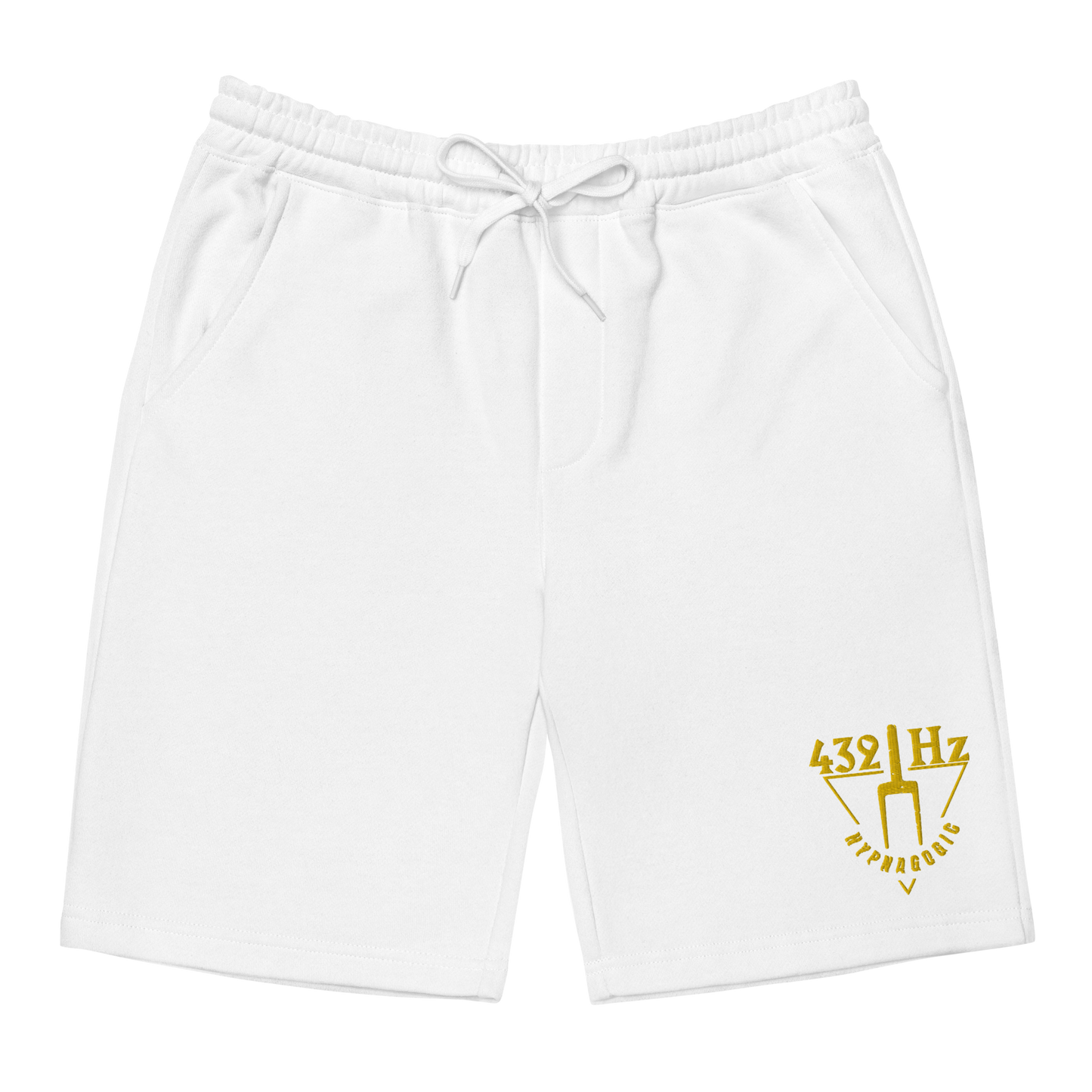 432 Hz (Men's fleece shorts_