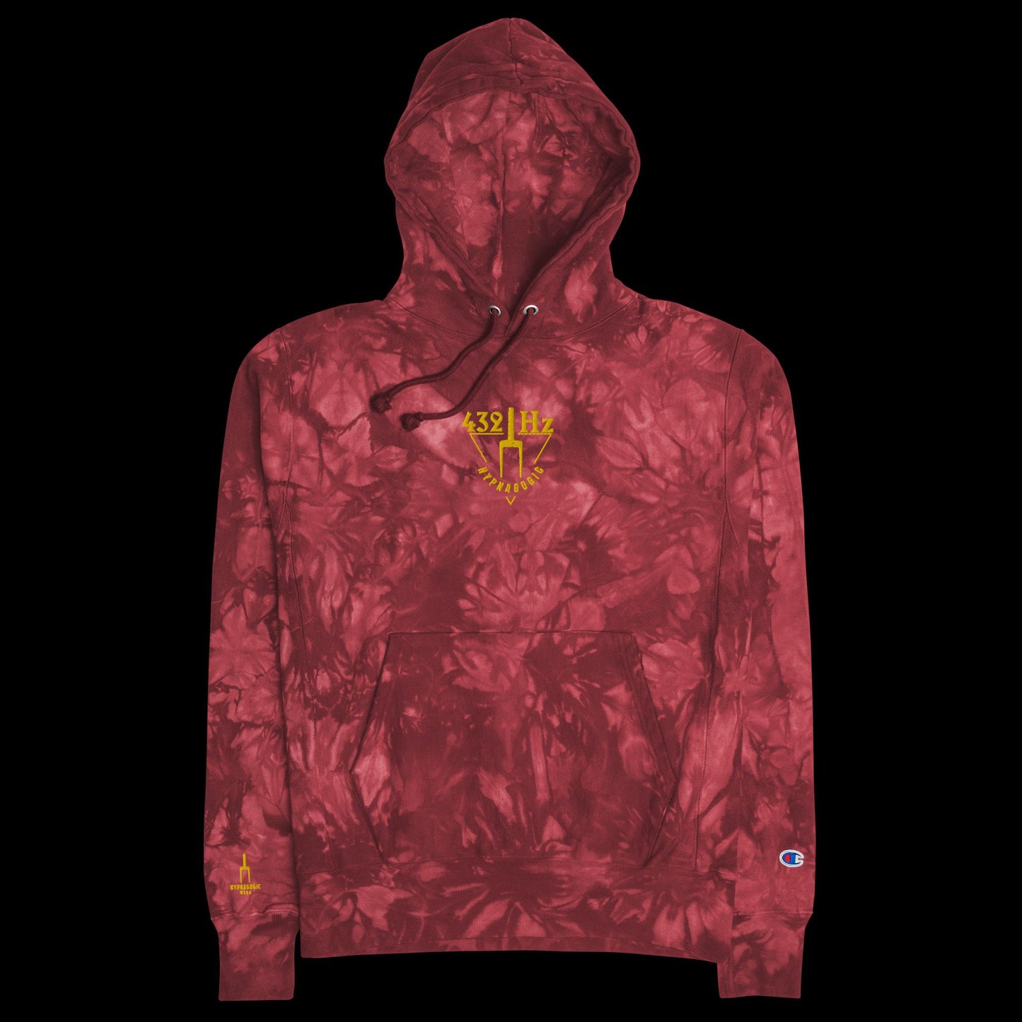 432 Hz (Unisex tie-dye hoodie)